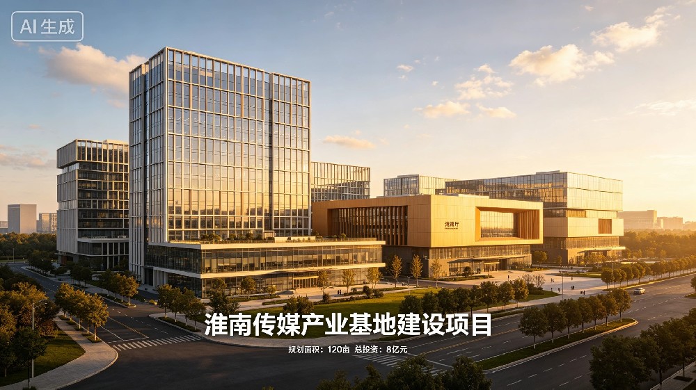 案例丨淮南市传媒产业基智能化地建设项目